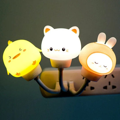 LED Nattlampa för Barn - USB Uppladdningsbar