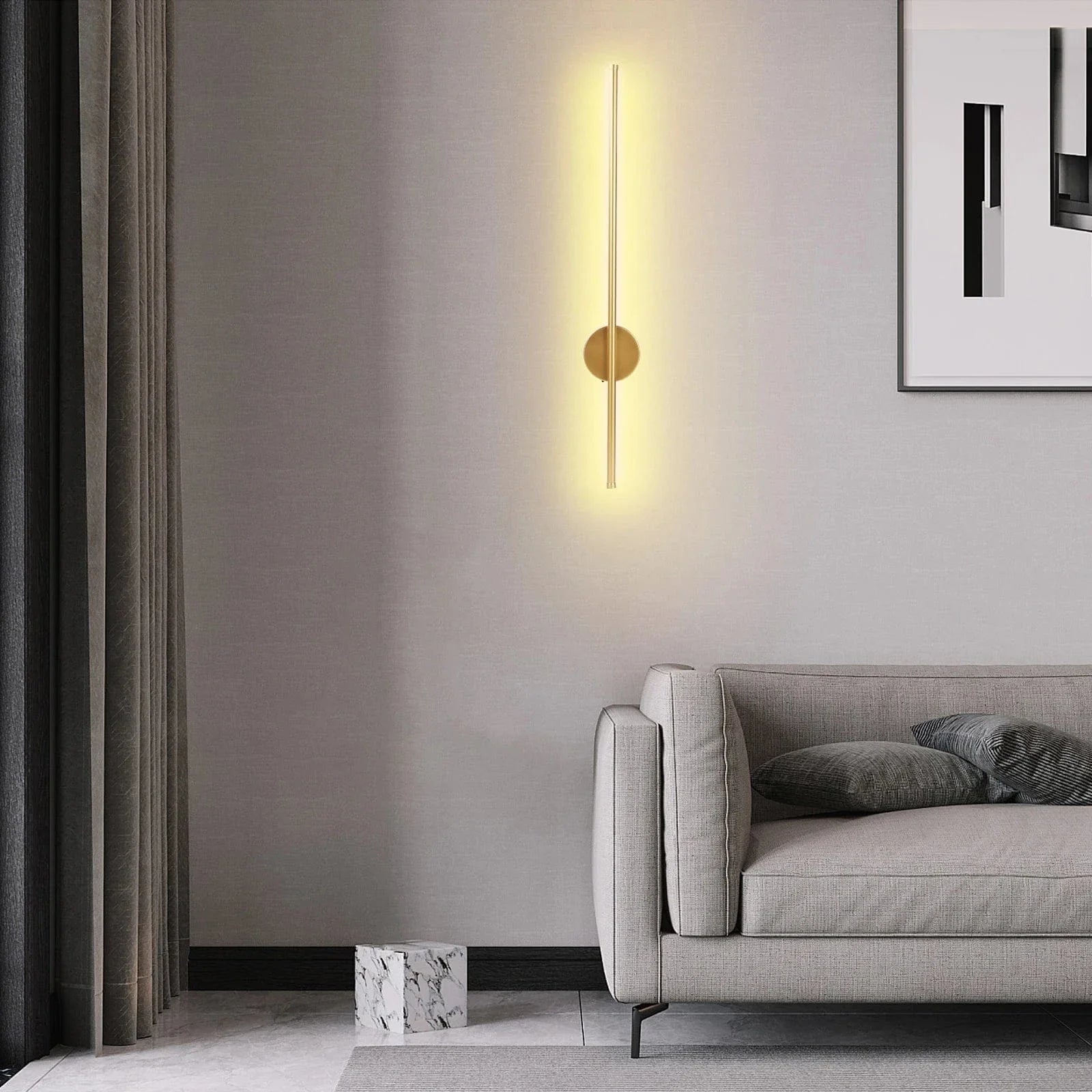 LED Uppladdningsbar Vägglampa