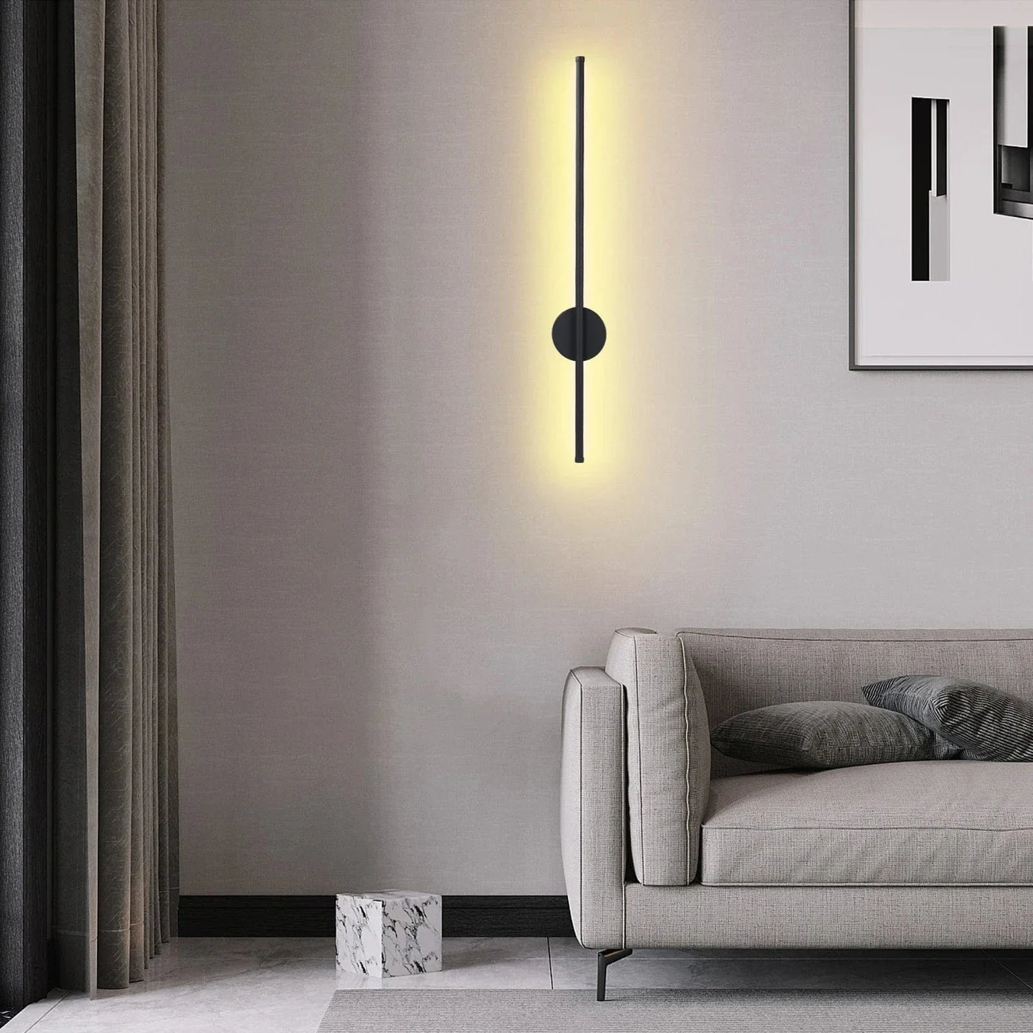 LED Uppladdningsbar Vägglampa