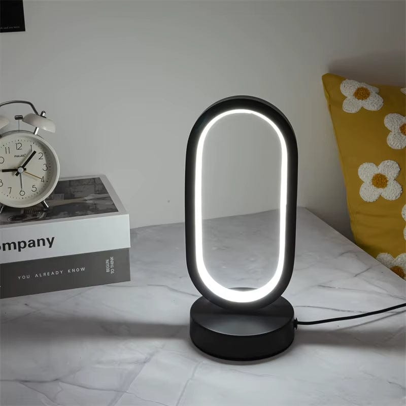 LED Bordslampa – U-formad Design – Varm Ljus – Modern Stil - Idealisk För Sovrum - Vardagsrum - Skrivbordsanvändning