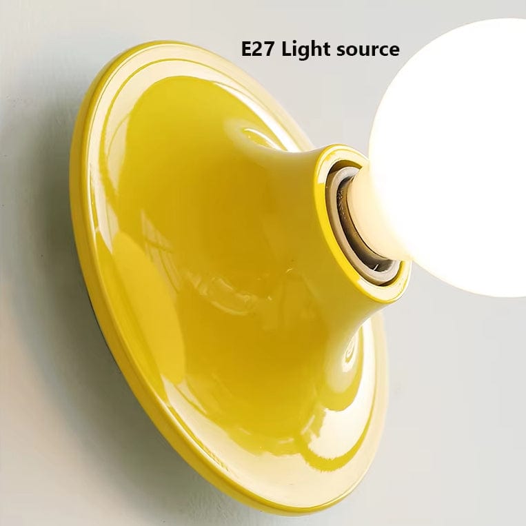 LED Vägglampa – Väggmonterad Dekorativ Armatur – Nordisk Design - Varm Vit - Inomhusbruk - Energihushållande - Hållbar Metall och Akryl