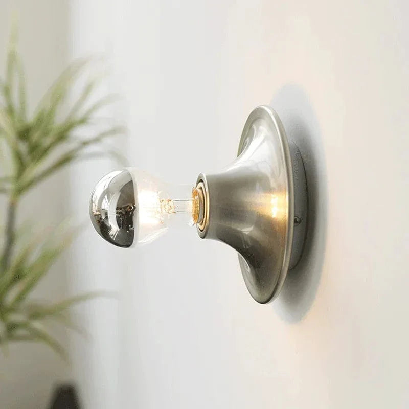 LED Vägglampa – Väggmonterad Dekorativ Armatur – Nordisk Design - Varm Vit - Inomhusbruk - Energihushållande - Hållbar Metall och Akryl