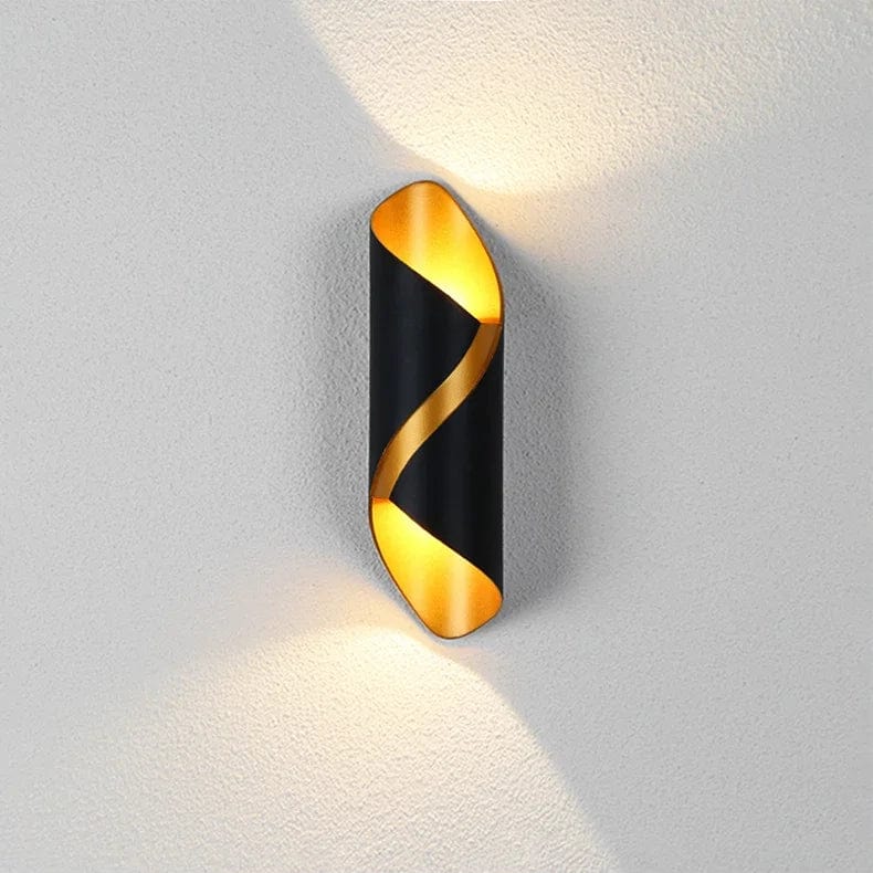 LED Vägglampa - Väggmonterad - IP65 Vattentät - Kreativ Upp-och-Ner Belysning - Modern Design - Lämplig för Inomhus/Utomhusbruk