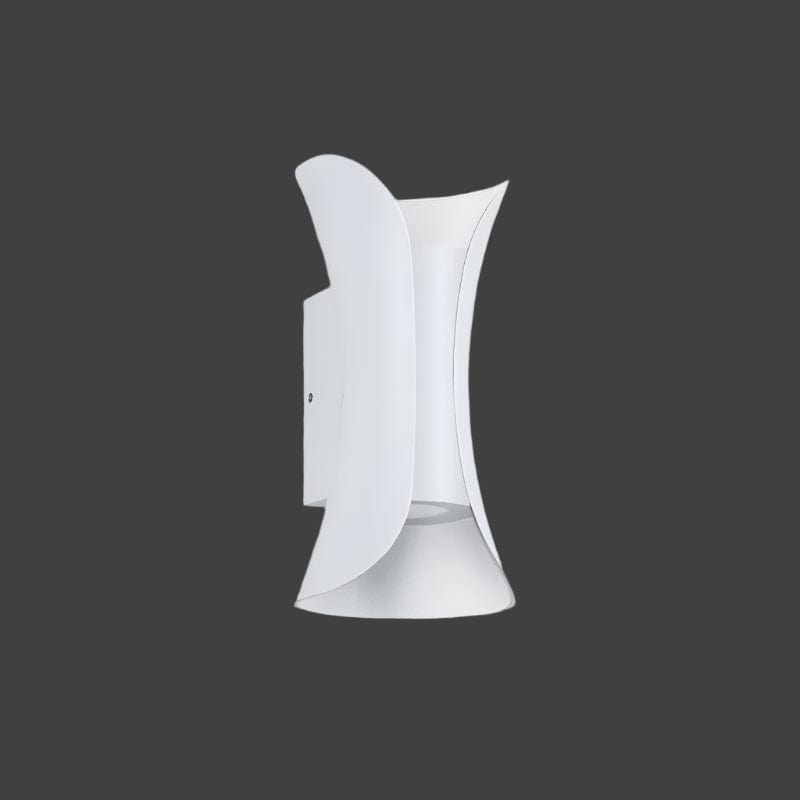 LED Vägglampa Med Modern Design – Vattentät - Aluminium - Inomhus/Utebruk