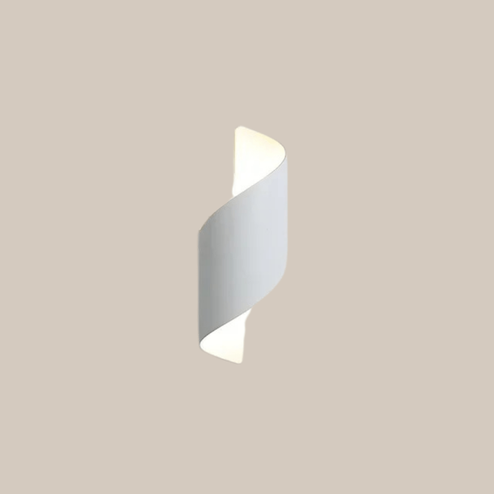 LED Vägglampa Med Modernt Spiraldesign - Vattentät - Inomhus/Utebruk - 10W - Aluminiumkonstruktion - IP65 Klassad