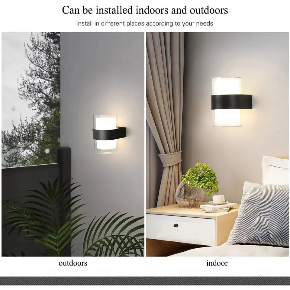 LED Vägglampa