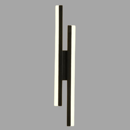 LED Vägglampa Med Akryl Lampskärm – Inomhus Väggljus - Modern Koppardesign - Justerbar Färgtemperatur - Guld/Svart Finish
