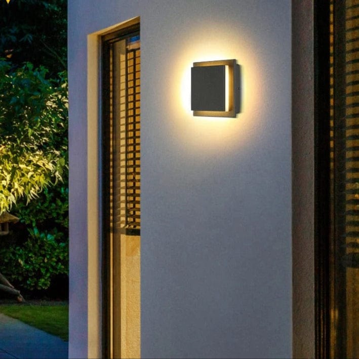 LED Vattentålig Utomhusvägglampa med 360° Rotation – Modern Utomhusväggljus för Trädgårdar och Dörrar