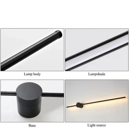 Lång Stripe LED Väggljus