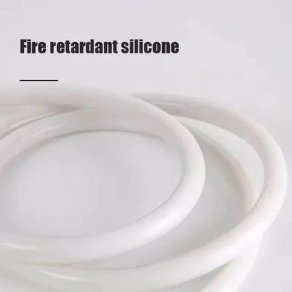 Luminös LED Ljusremsa – 5 Meter Silikonremsor med Lysande Skyline Effekt för Modern Heminredning