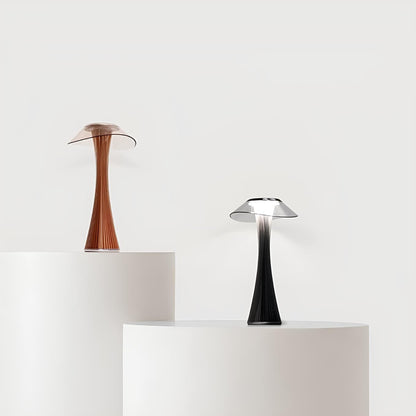 Lyxig kristall uppladdningsbar bordslampa