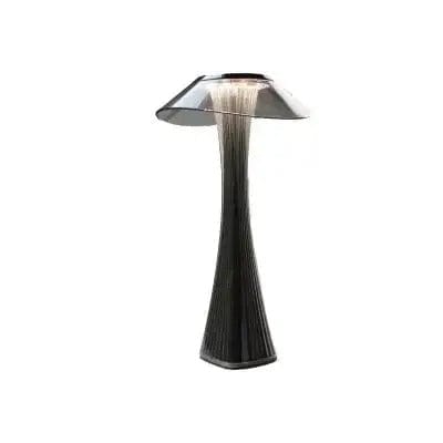 Lyxig kristall uppladdningsbar bordslampa