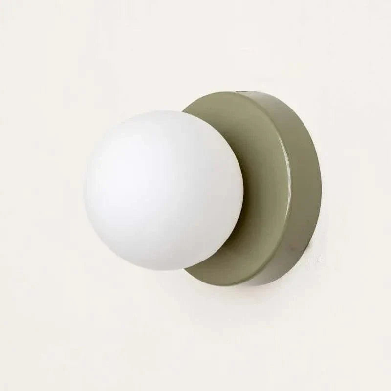 Macaron Mini Glass Vägglampa LED