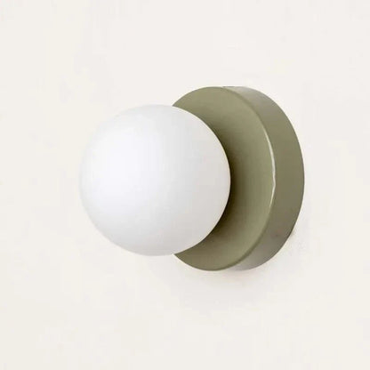 Macaron Mini Glass Vägglampa LED