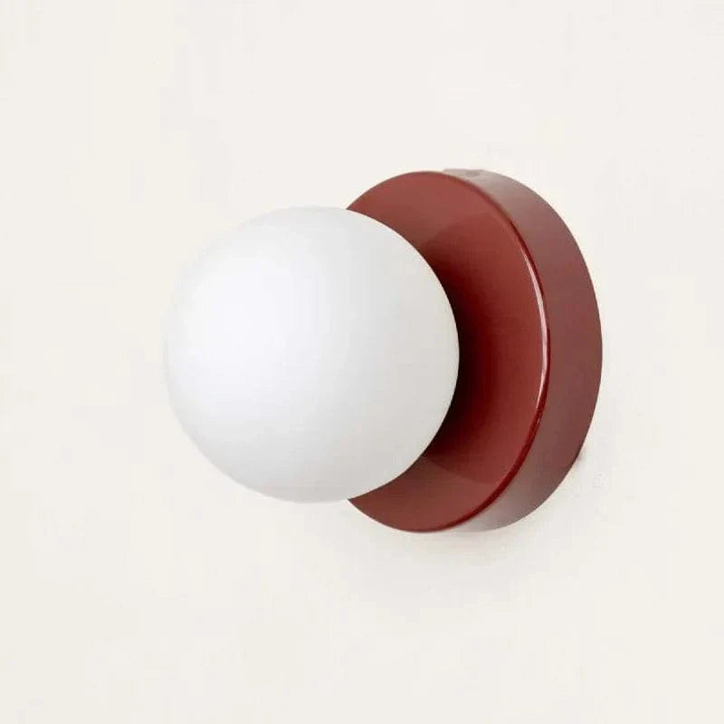 Macaron Mini Glass Vägglampa LED