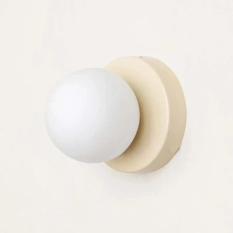 Macaron Mini Glass Vägglampa LED