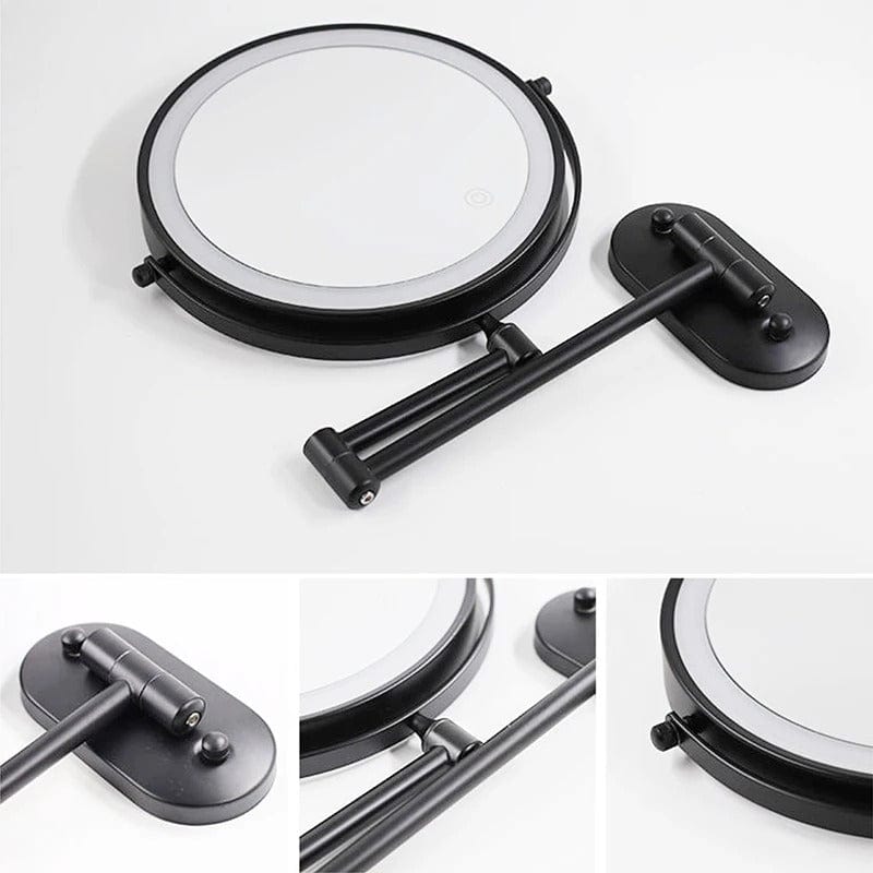 Make-Up Spegel med Ljus - Uppladdningsbar Make-up Spegel med Ljus
