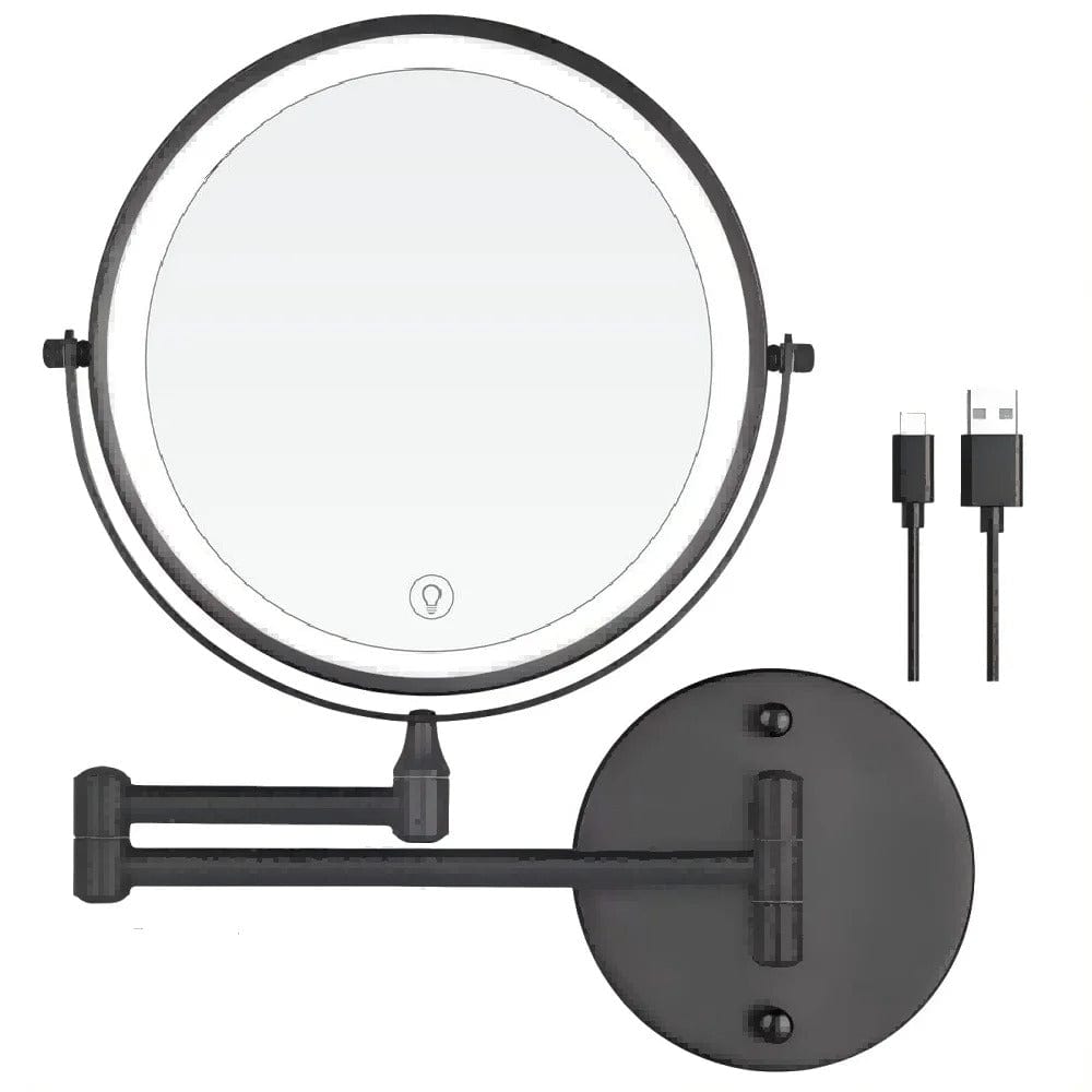 Make-Up Spegel med Ljus - Uppladdningsbar Make-up Spegel med Ljus