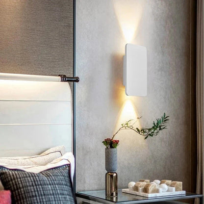 Modern 6W LED Vägglampa - Dubbelhuvud