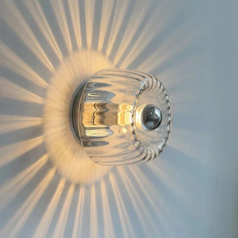 Modern Bauhaus Glass Wall Lamp