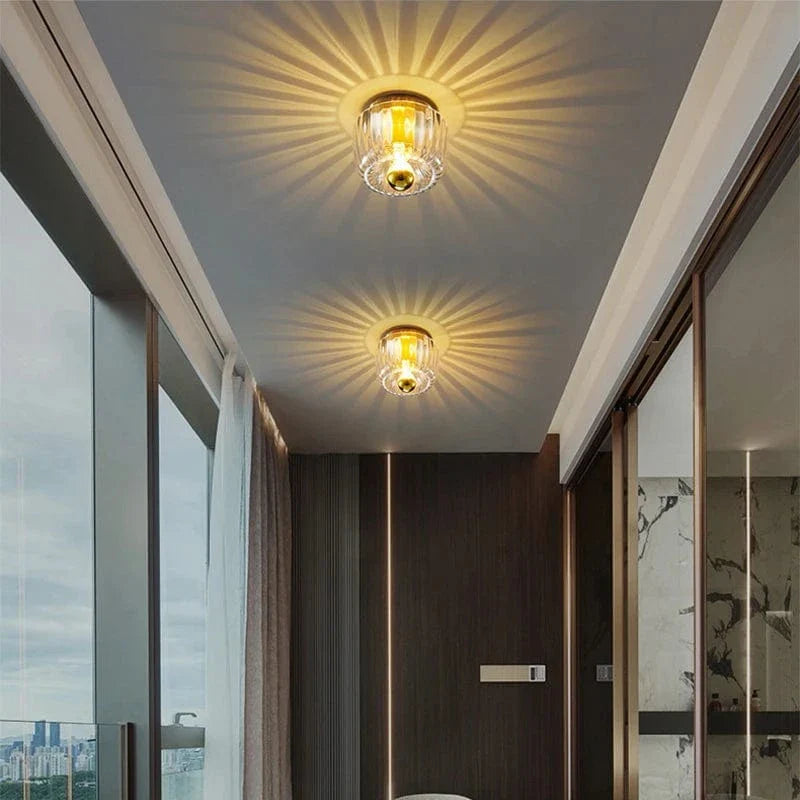 Modern Bauhaus Glass Wall Lamp