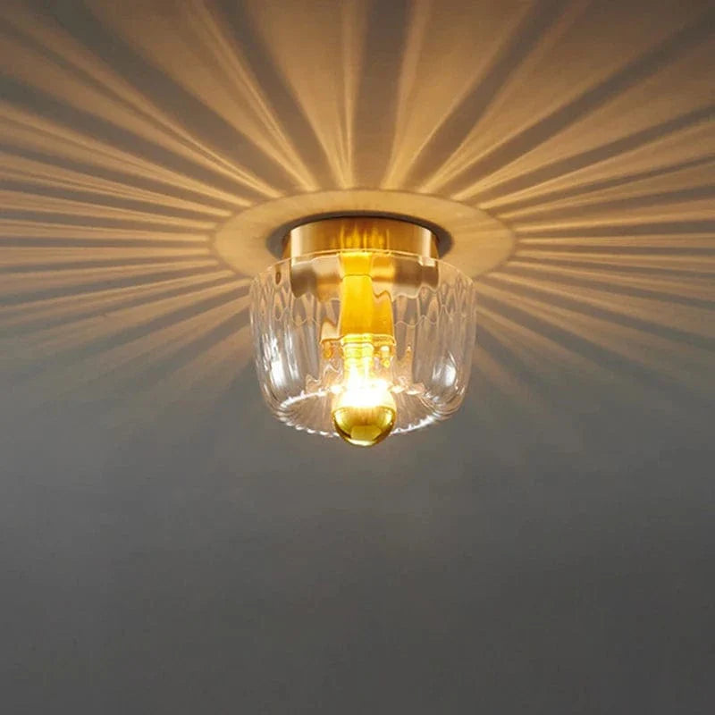 Modern Bauhaus Glass Wall Lamp