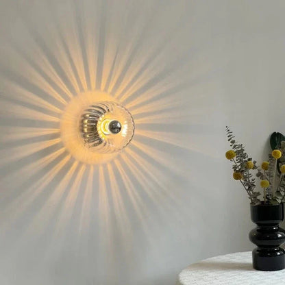 Modern Bauhaus Glass Wall Lamp