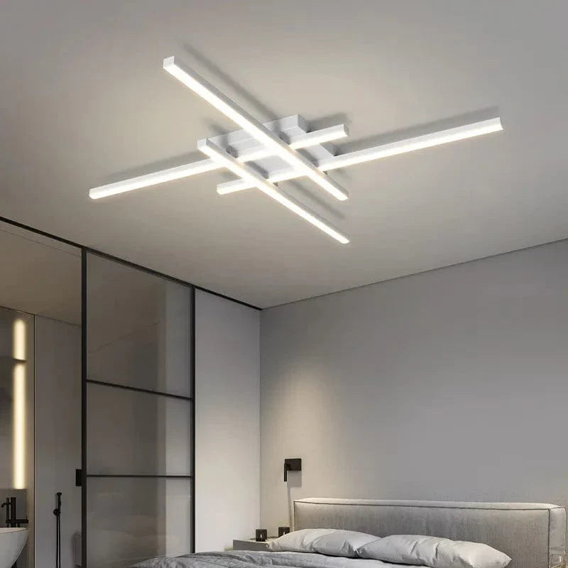 Modern LED Flush Mount Taklampa – Minimalistisk Design för Sovrum och Vardagsrum, Finns i 30/40/50cm