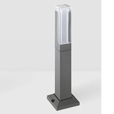Modern LED Trädgårdslampa med fast bas - IP65 Vattentålig - 10W - Aluminium - Varm/Kall Vit - Utomhuslandskapsbelysning