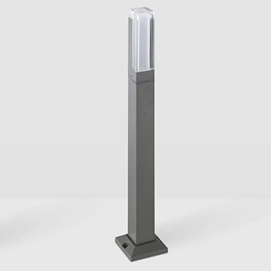 Modern LED Trädgårdslampa med fast bas - IP65 Vattentålig - 10W - Aluminium - Varm/Kall Vit - Utomhuslandskapsbelysning