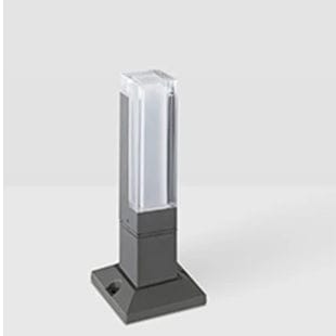 Modern LED Trädgårdslampa med fast bas - IP65 Vattentålig - 10W - Aluminium - Varm/Kall Vit - Utomhuslandskapsbelysning