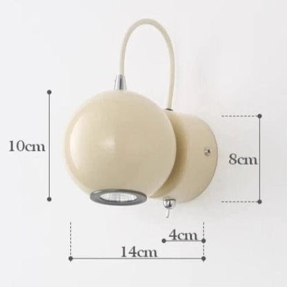 Modern LED Magnetisk Boll Vägglampa