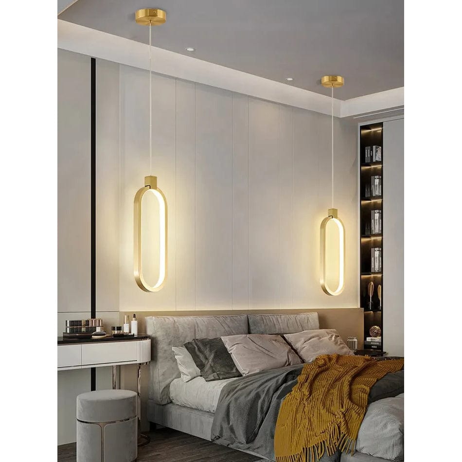 Modern LED Pendellampa - Enkel eller Dubbel Huva