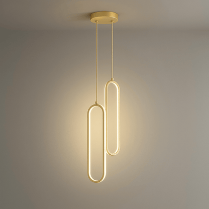 Modern LED Pendellampa - Enkel eller Dubbel Huva