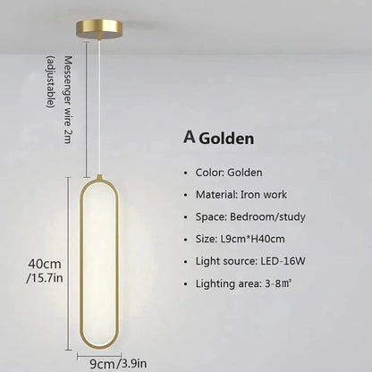 Modern LED Pendellampa - Enkel eller Dubbel Huva