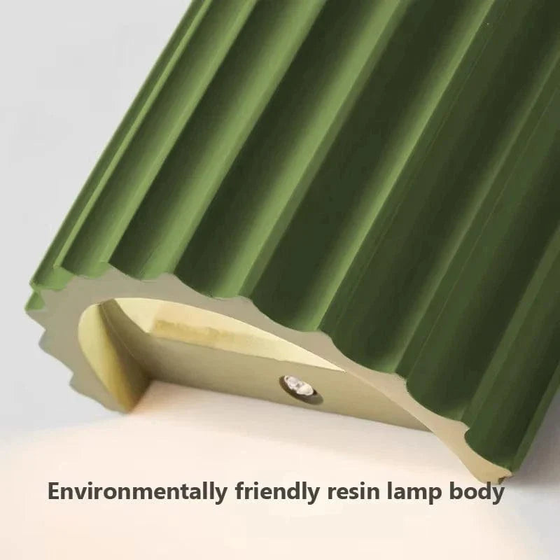 Modern LED Vägglampa - Minimalistisk Macaron Applicering