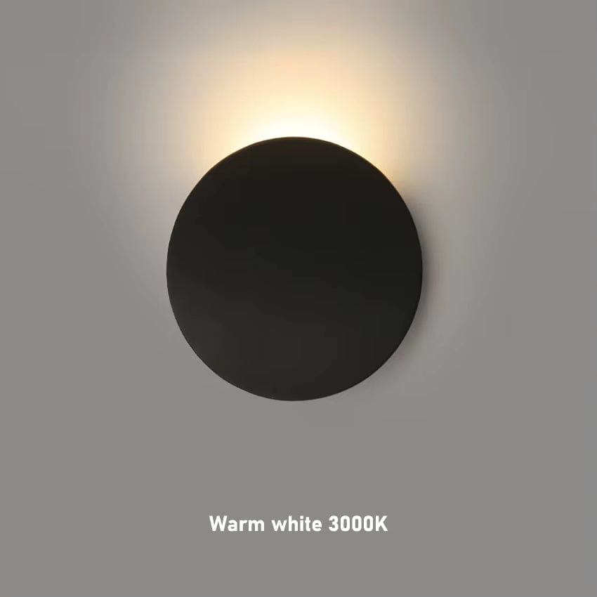 Modern LED Vägglampa - Väggmonterad - Vattentät - Aluminium - Inomhus/Utebruk - Kreativ Design