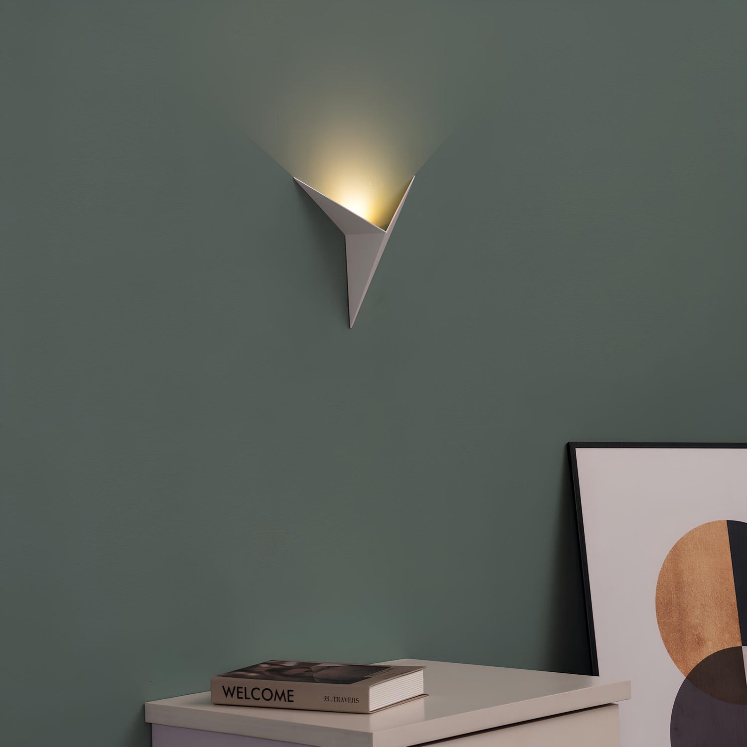 Modern minimalistisch LED-vägglampa