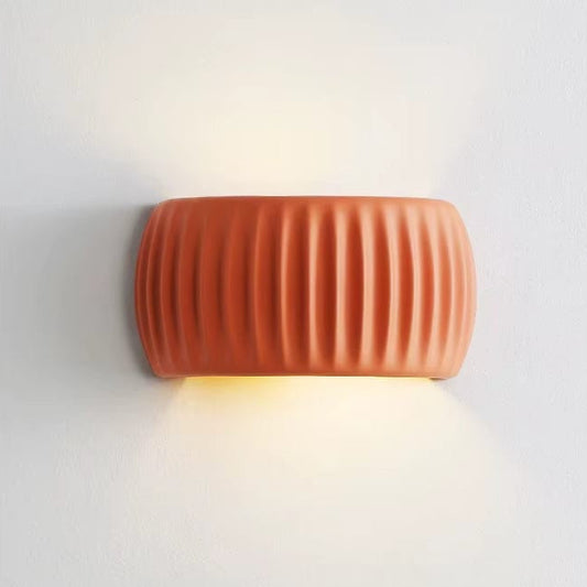 Modern Resin Vägglampa - Väggmonterad - Ambient Belysning - Fransk Beige - Idealiskt För Sovrum - Vardagsrum - Korridor - Trappa