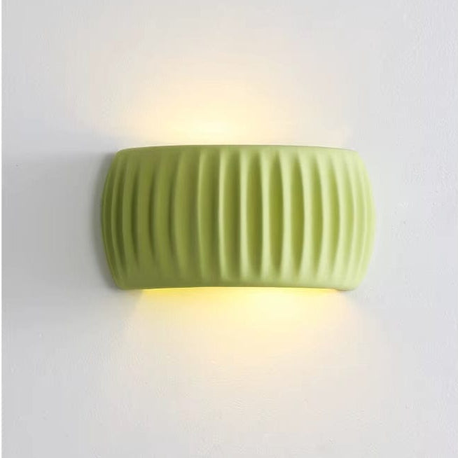 Modern Resin Vägglampa - Väggmonterad - Ambient Belysning - Fransk Beige - Idealiskt För Sovrum - Vardagsrum - Korridor - Trappa