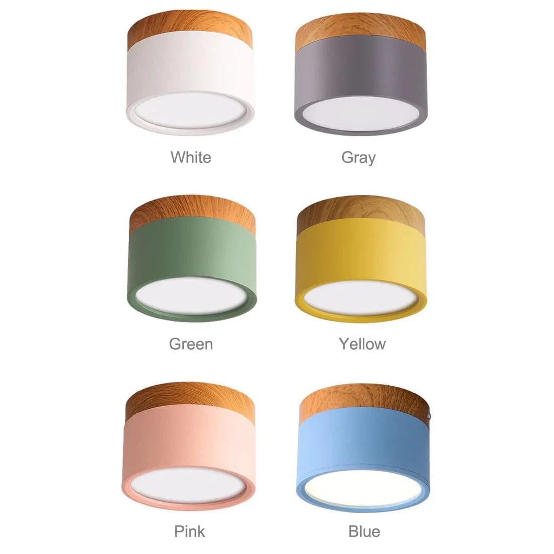 Modern yta monterad LED nerljus