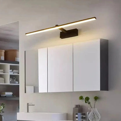 Modern Vattentät LED Badrums Vägglampa - Platt Design Vägglampa Belysning i Vit och Svart