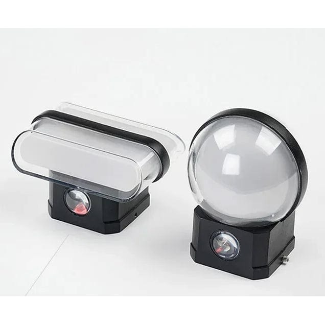 Modern Vattentät Utomhusvägglampa - IP65 Klassad Cirkulär Design för Balkong, Korridor och Innegård Belysning