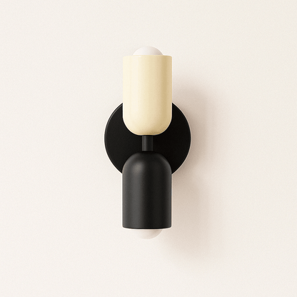 Nordisk Färgglad Sängbord Dubbel Ljus Källa Vägglampa