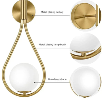 Nordisk Glas Vägglampa - G9 LED