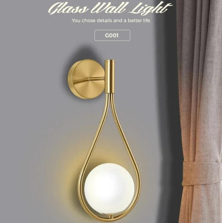 Nordisk Glas Vägglampa - G9 LED