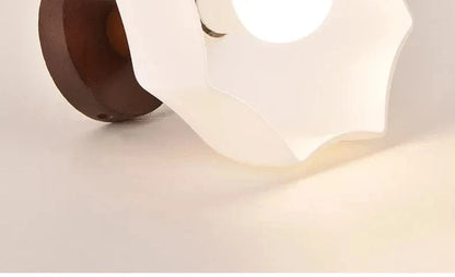 Nordisk LED Taklampa med Glas Skärm – Modern Flush Mount Lampa för Vardagsrum, Matsal, Kök och Hall