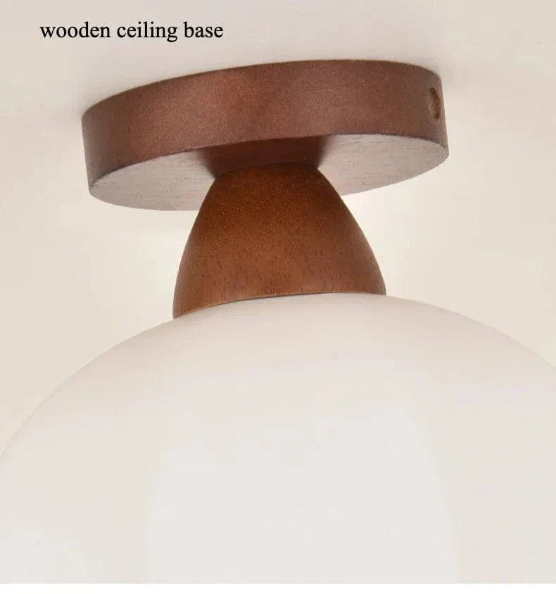 Nordisk LED Taklampa med Glas Skärm – Modern Flush Mount Lampa för Vardagsrum, Matsal, Kök och Hall