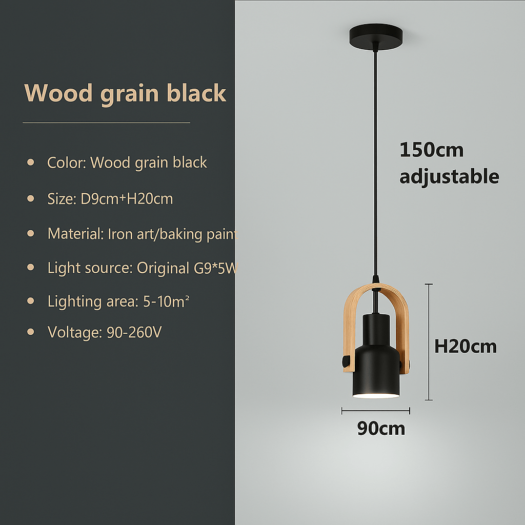 Nordisk Vridbar LED Pendellampa
