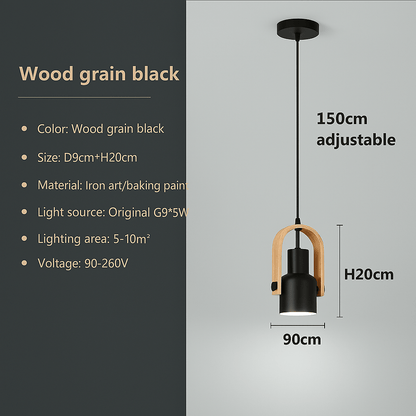 Nordisk Vridbar LED Pendellampa